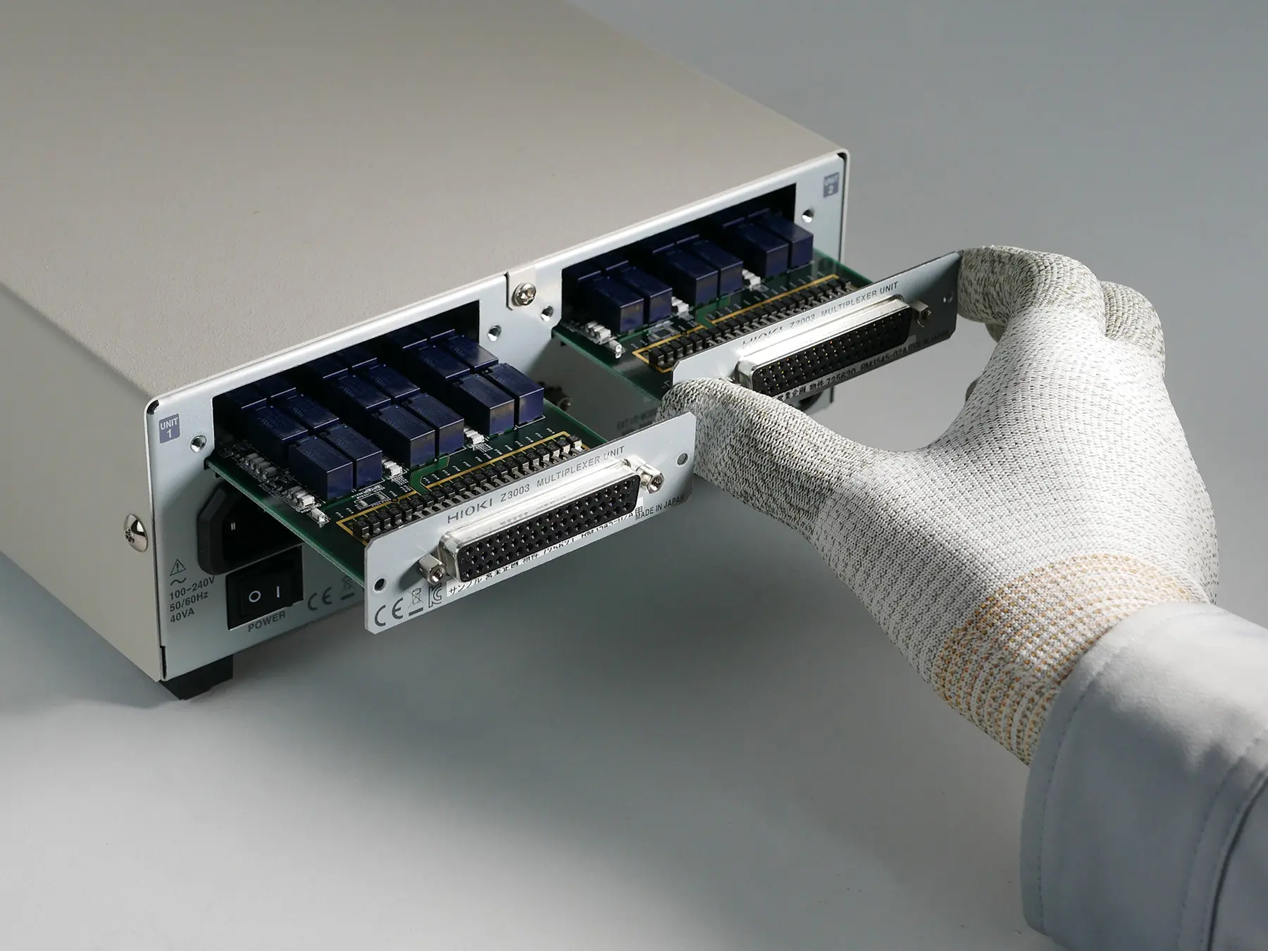 Z3003 - Multiplexer Card for RM3545A-2, 10 Channels (4-wire)