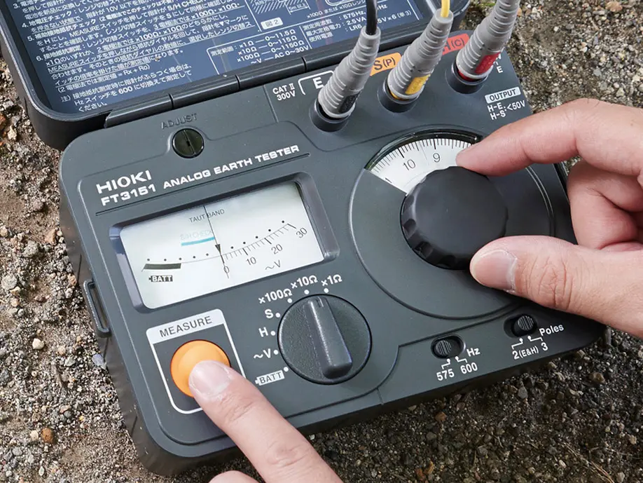 HIOKI L9844 measurement cable set 1 2m precision grounding