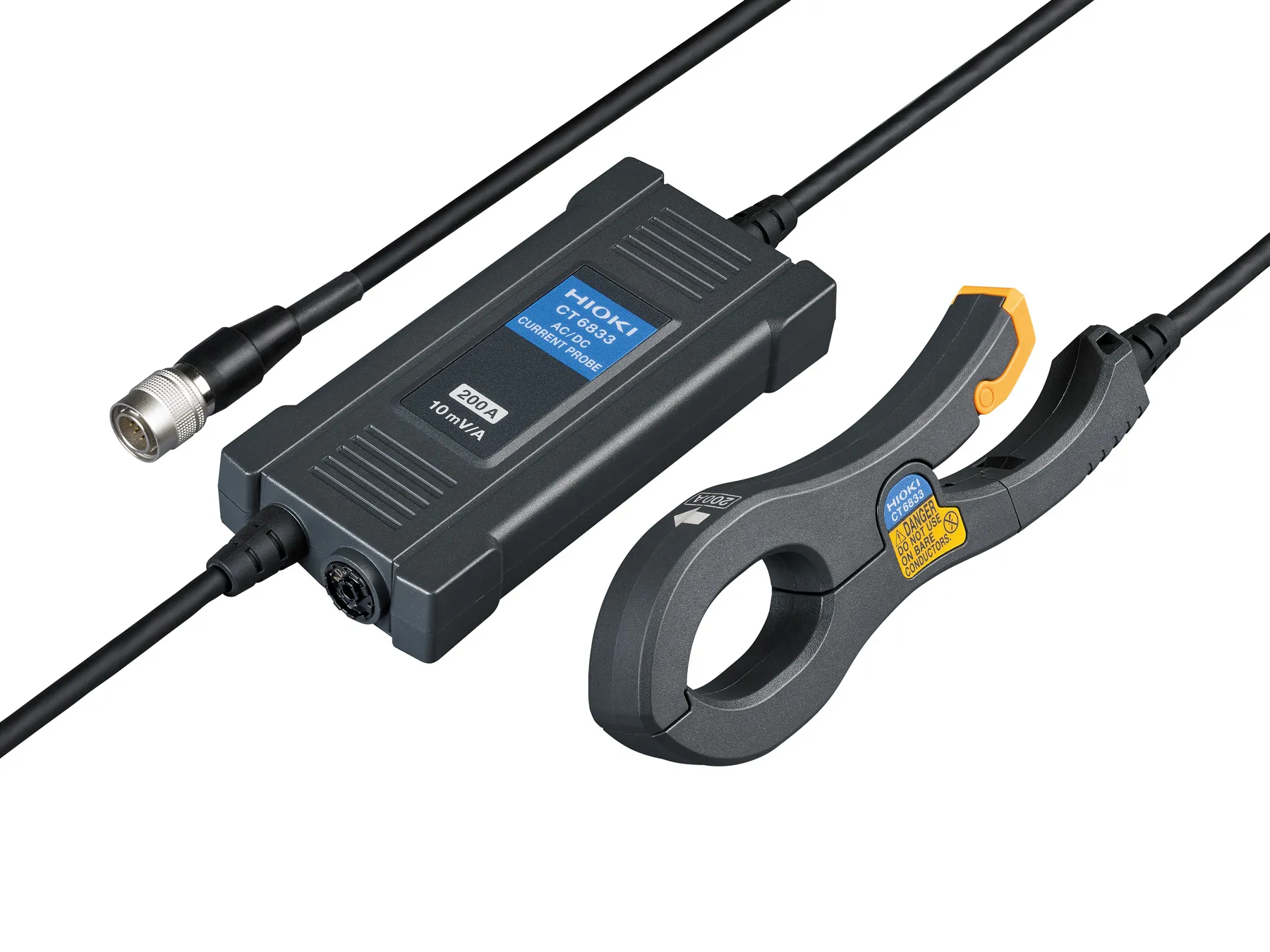 HIOKI CT6833-01 AC DC current clamp minus 40 to 85 C 10 m cable