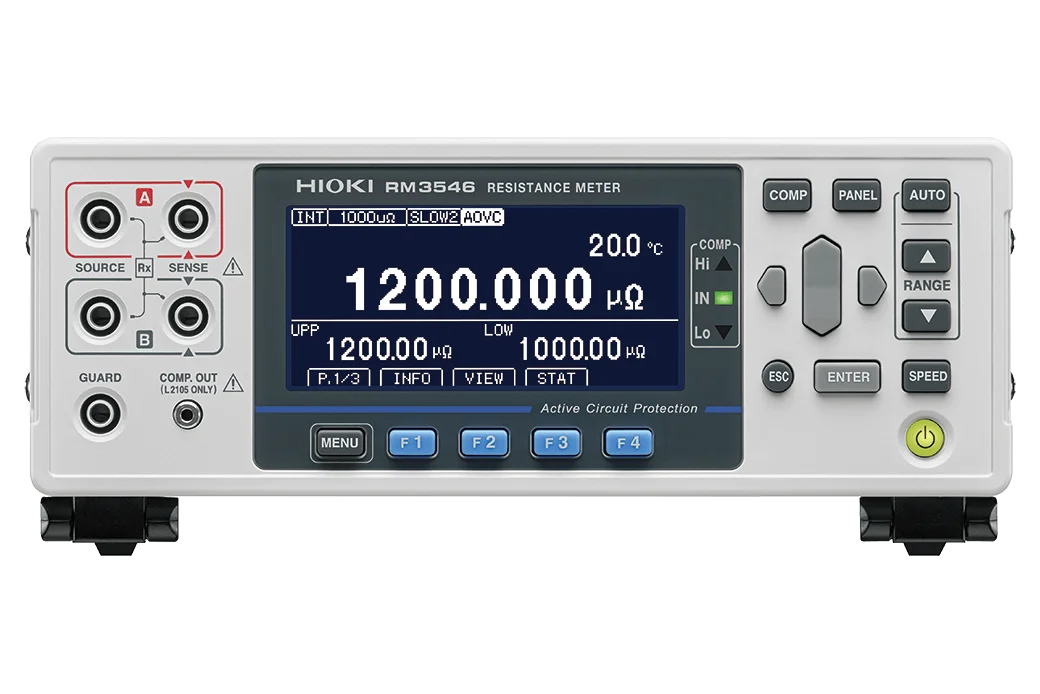 HIOKI RM3546 - Präzisionsmessgerät für DC-Widerstände zur Schweißwiderstandsprüfung