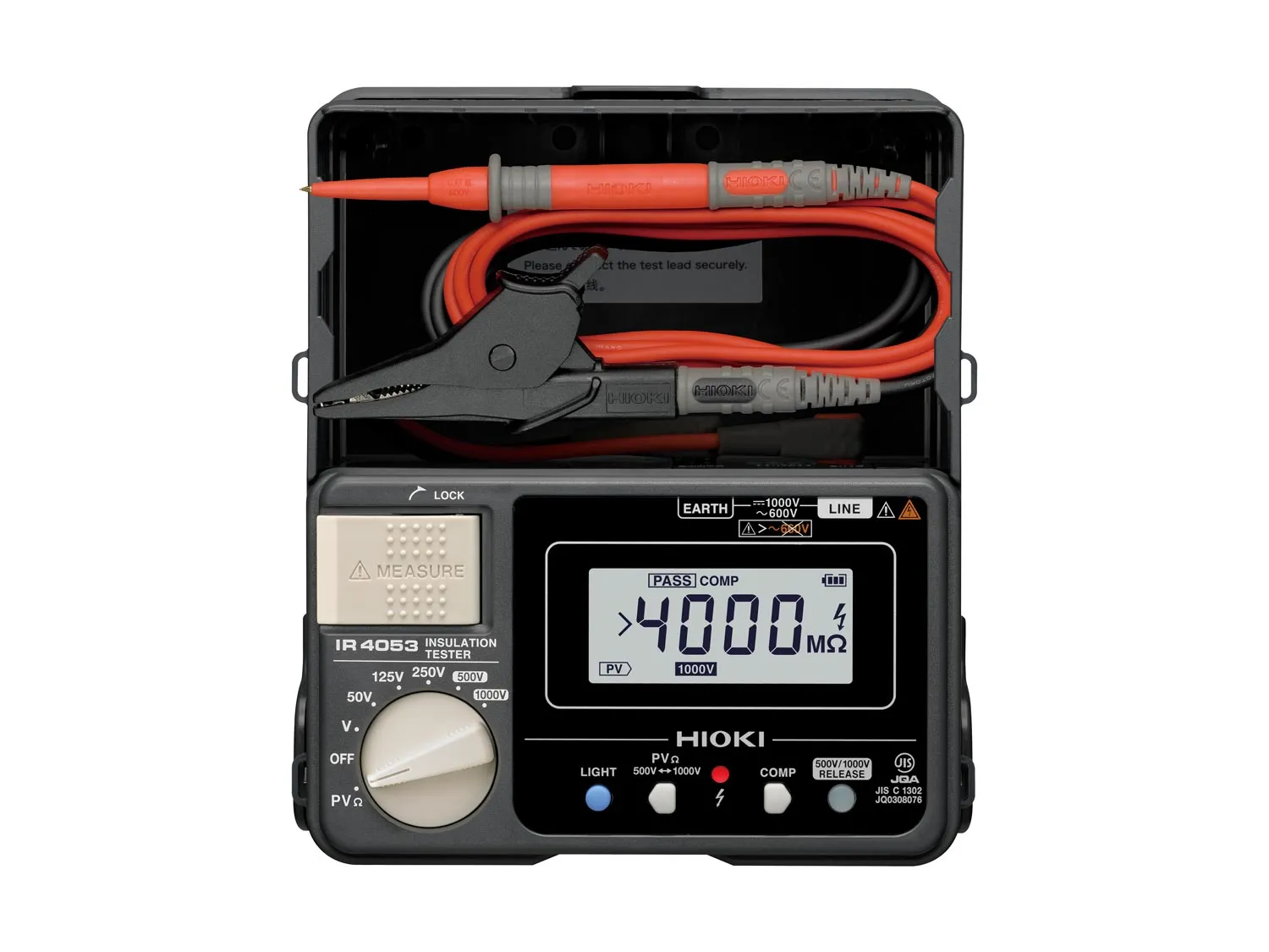 HIOKI IR4053 digital insulation tester 50 V to 1000 V